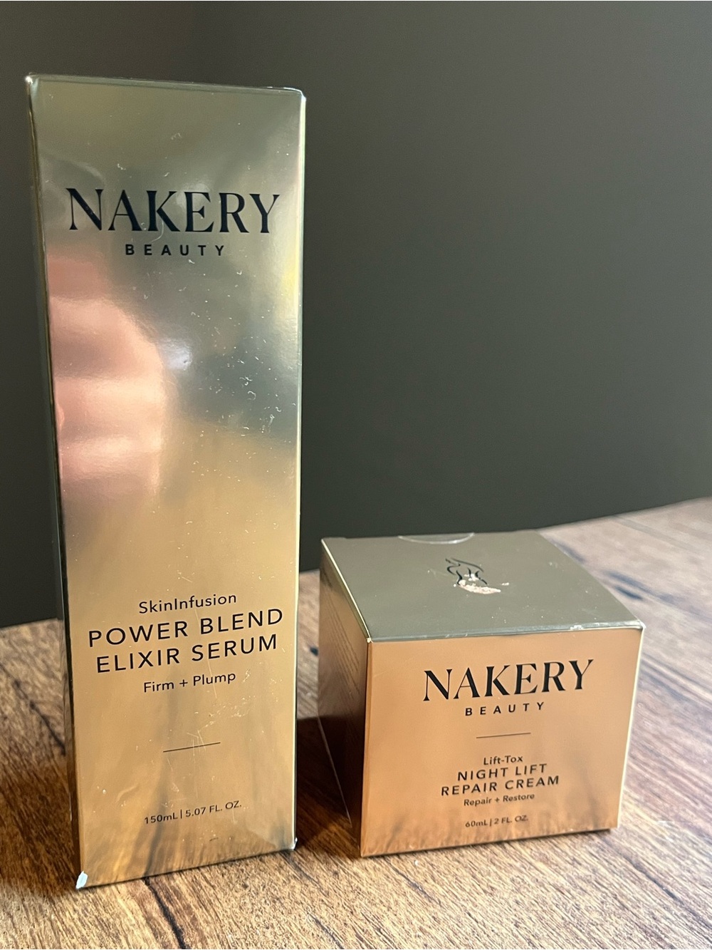 Nakery Beauty Power Blend Elixir Serum & Night Lift Repair Cream